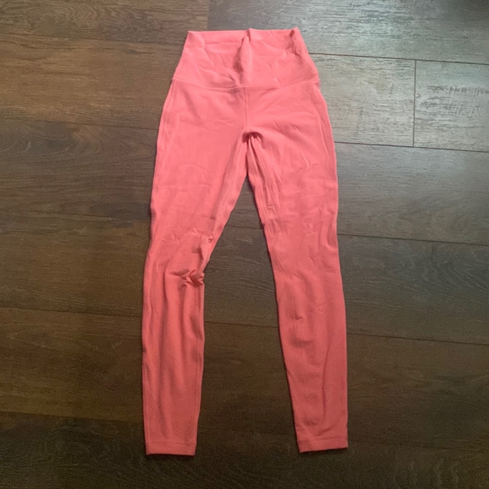 28’ Raspberry Cream Lululemon Align Leggings - image 1